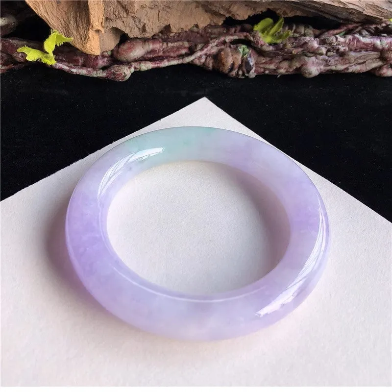 Natural Jade Bangle Jadeite Bangle Internal Diameter 56.8mm 6C61109