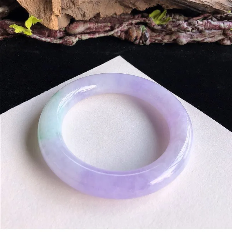 Natural Jade Bangle Jadeite Bangle Internal Diameter 56.8mm 6C61109