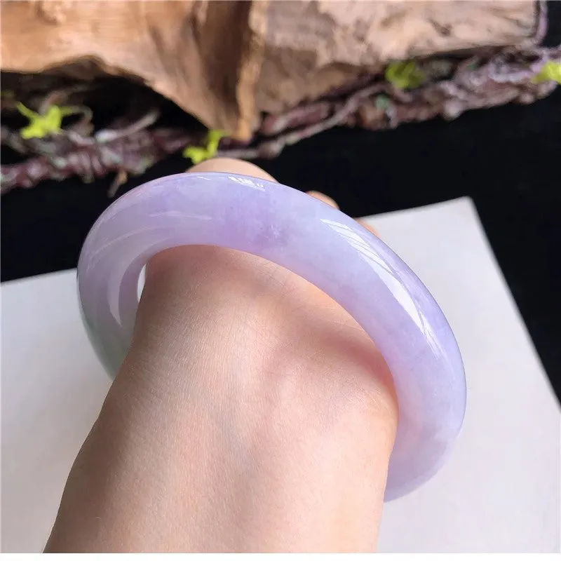 Natural Jade Bangle Jadeite Bangle Internal Diameter 56.8mm 6C61109