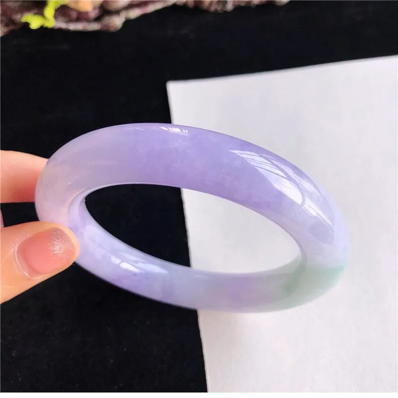 Natural Jade Bangle Jadeite Bangle Internal Diameter 56.8mm 6C61109