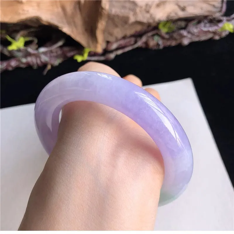 Natural Jade Bangle Jadeite Bangle Internal Diameter 56.8mm 6C61109
