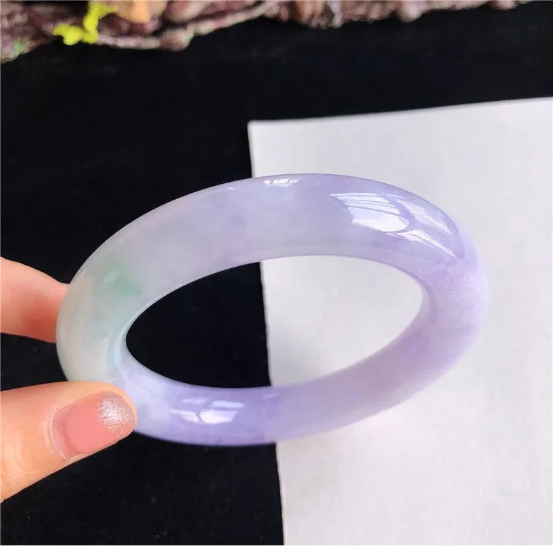 Natural Jade Bangle Jadeite Bangle Internal Diameter 56.8mm 6C61109