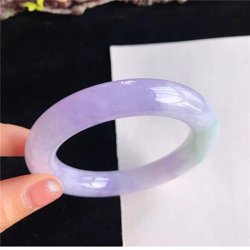 Natural Jade Bangle Jadeite Bangle Internal Diameter 56.8mm 6C61109