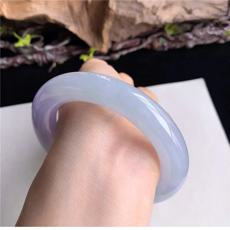 Natural Jade Bangle Jadeite Bangle Internal Diameter 57.5mm 3U31109