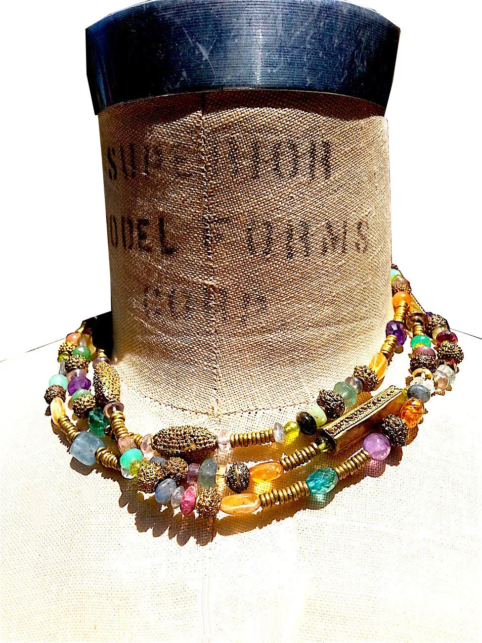 Necklace Semiprecious Mix Double Length