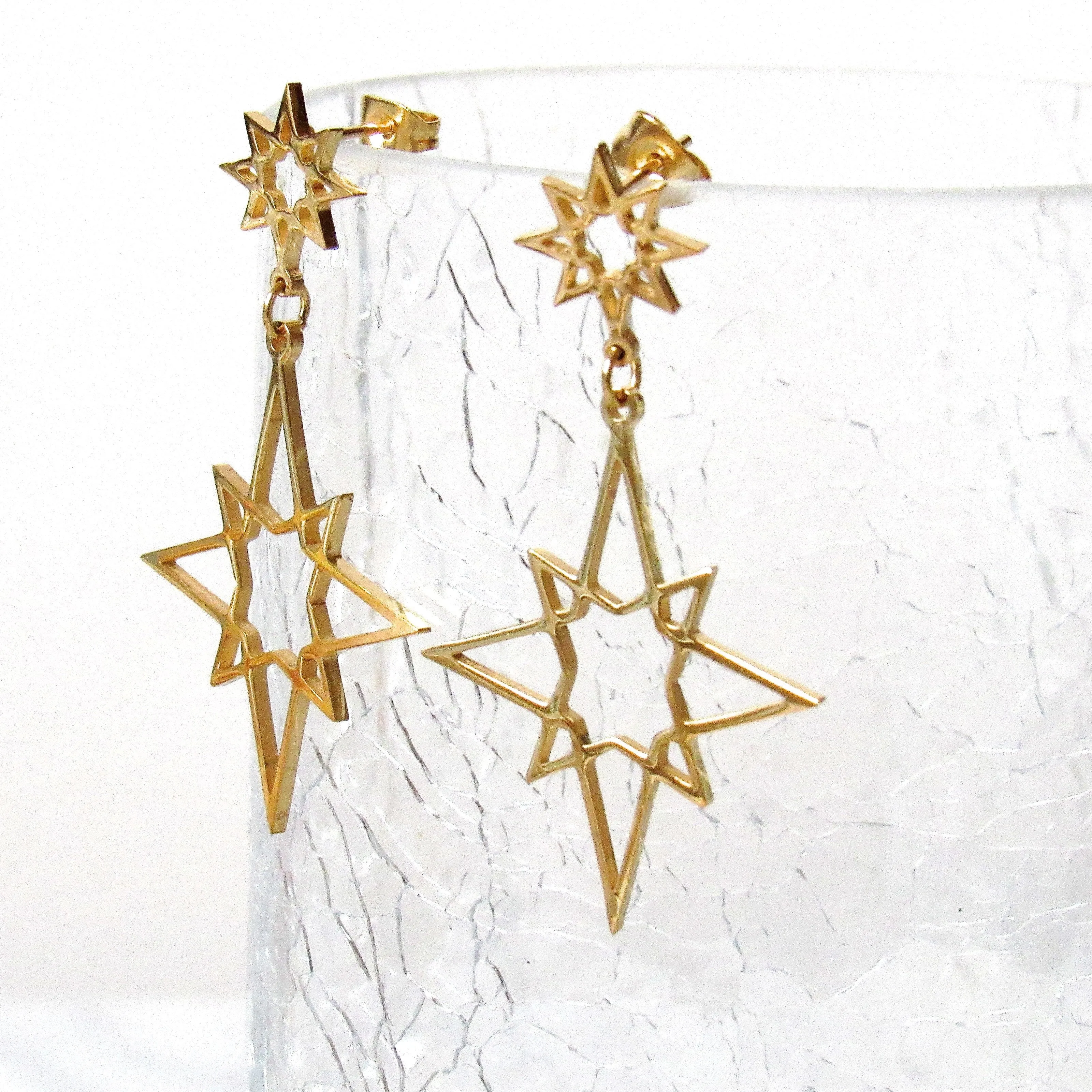 Northern Star Dangle Earrings