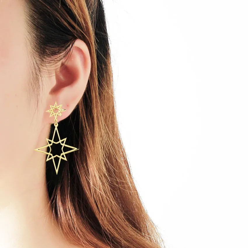 Northern Star Dangle Earrings