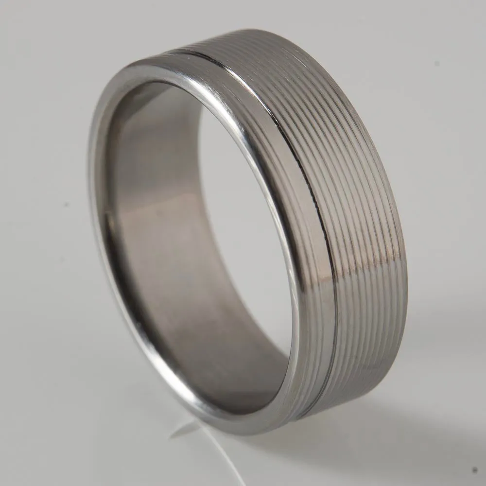 Orion-titanium wedding band