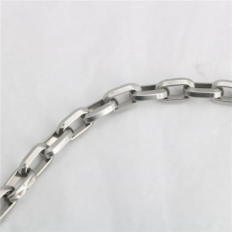 OT Buckle Titanium Steel Chain Bracelet
