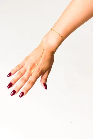 Paradise Hand Chain in Gold