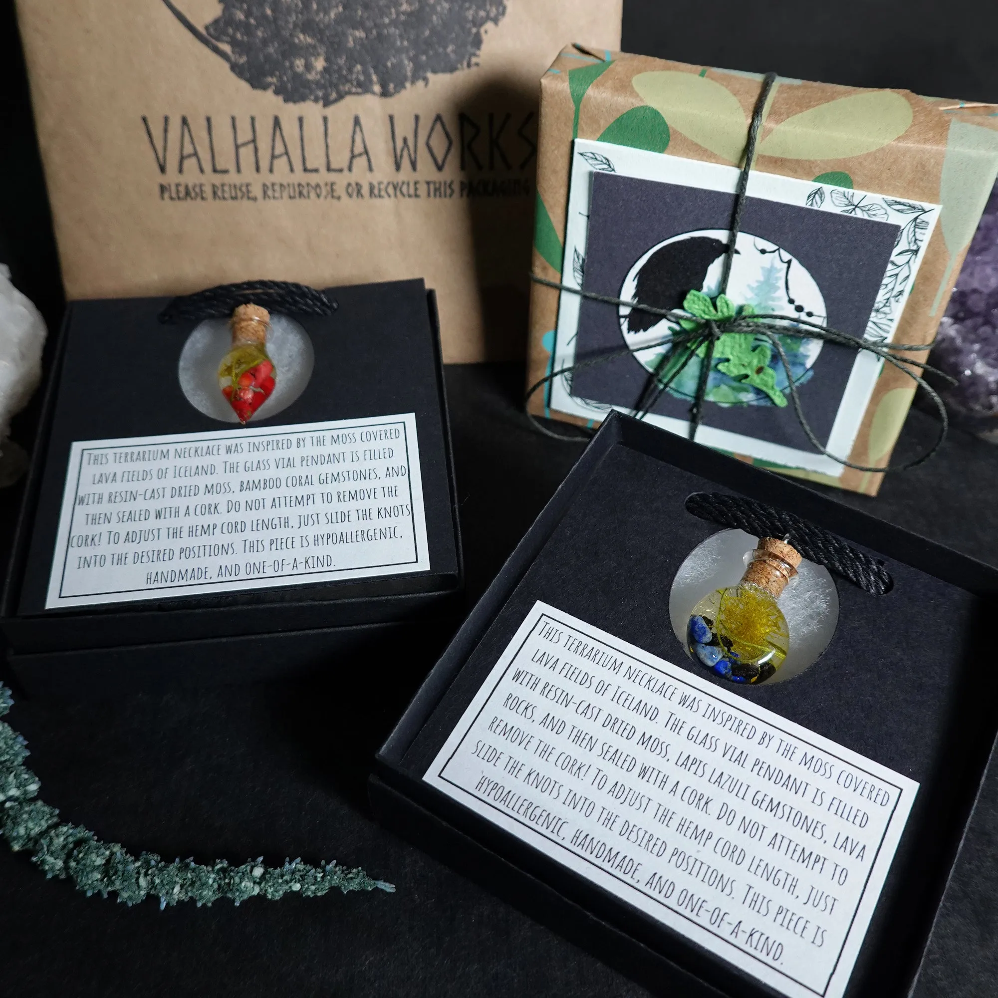 Peridot & Lava Rock Luck Necklace