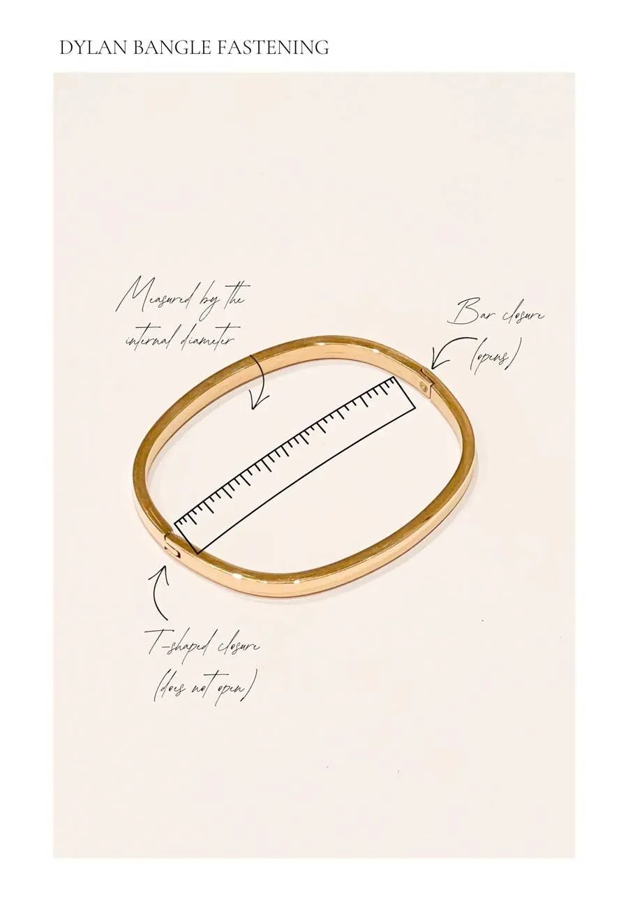 Porter Jewellery Dylan Bangle Gold