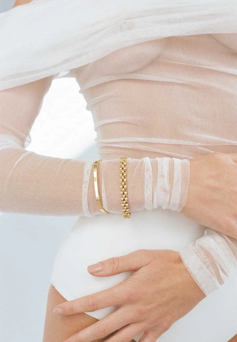 Porter Jewellery Dylan Bangle Gold