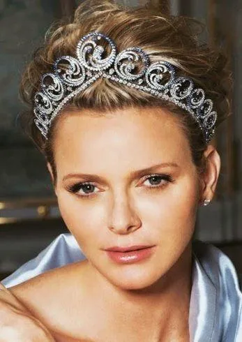 PRINCESS CHARLENE OCEAN Bridal Tiara