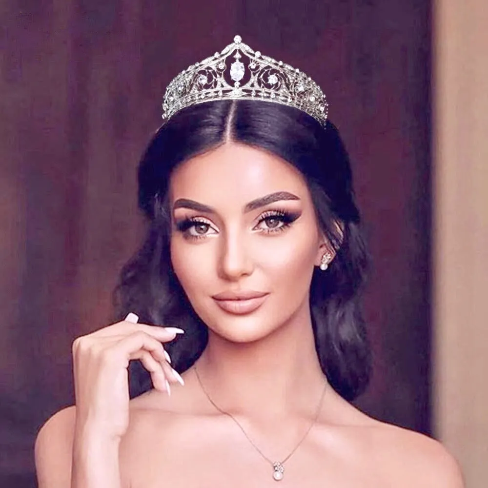"Monica" - Royal Glamour Bridal Tiara