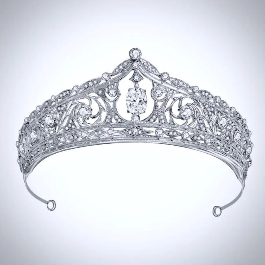 "Monica" - Royal Glamour Bridal Tiara
