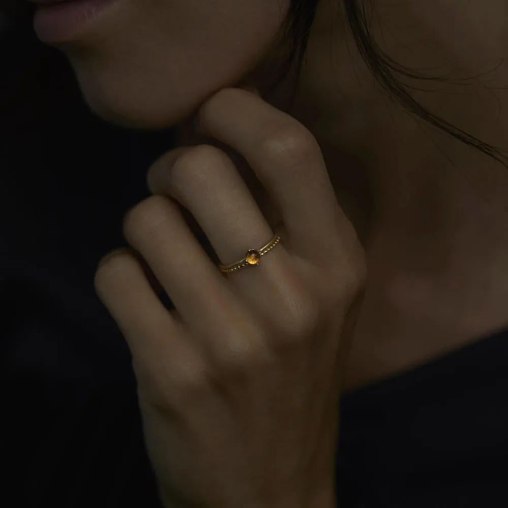 R11601CT | Citrine Wisp Ring
