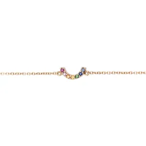 Rainbow Anklet
