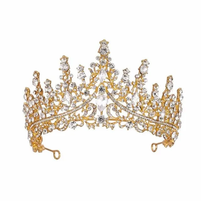 Rose Gold Princess Birthday Tiara Crown