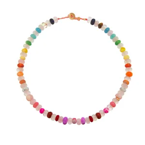 Sherbet Candy Gem Necklace