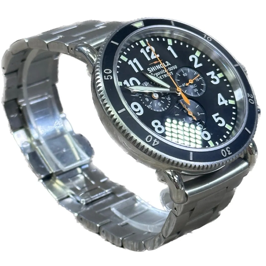 Shinola - The Black Blizzard 48mm