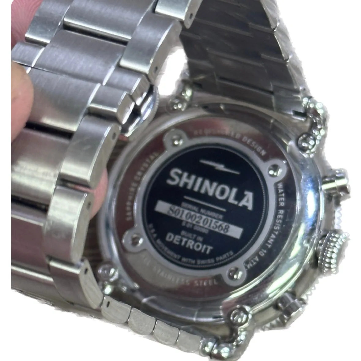 Shinola - The Black Blizzard 48mm