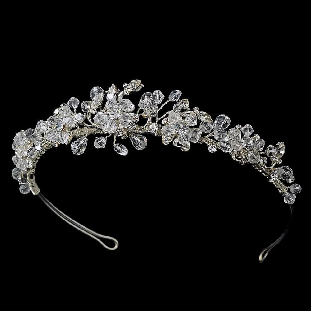 Silver Swarovski Bridal Tiara