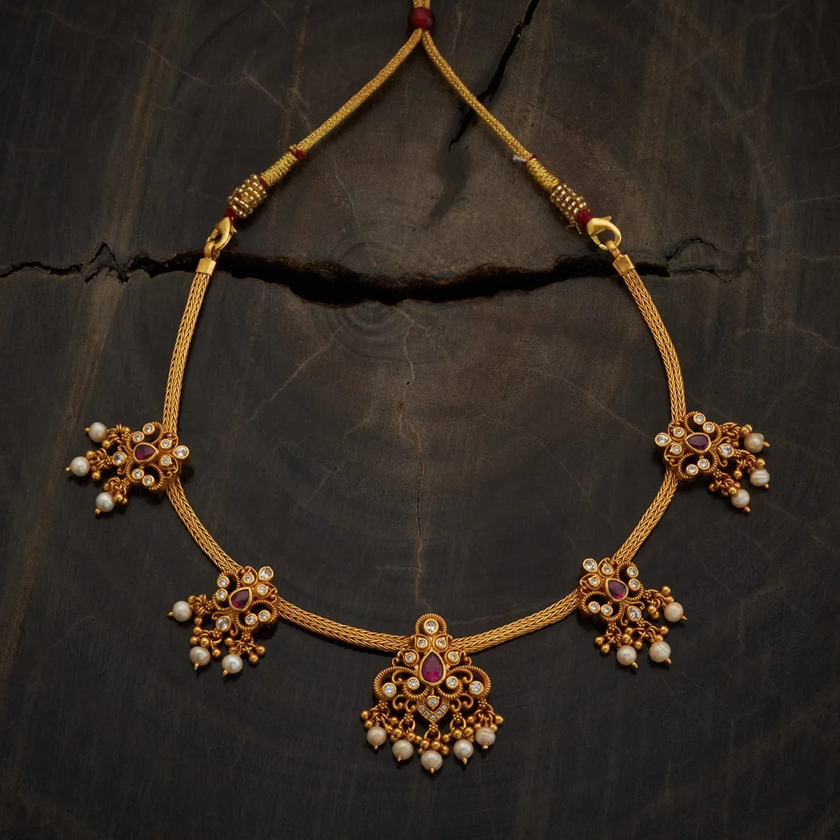 Silver Temple Necklace 166082