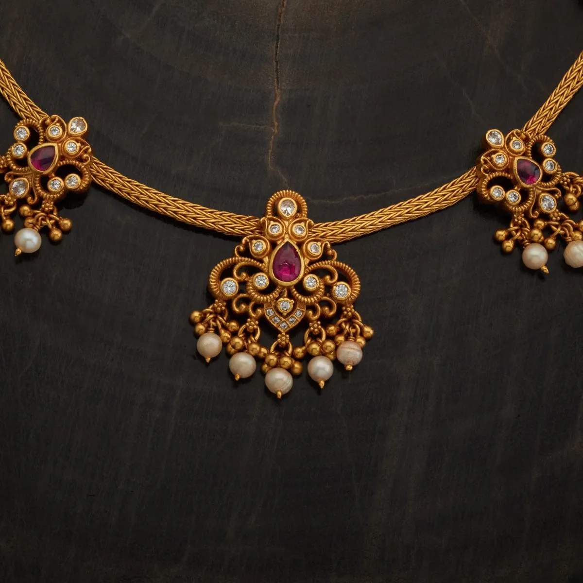 Silver Temple Necklace 166082