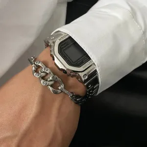 Smiley Cuban Chain Bracelet