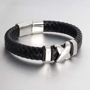 Stainless steel men's bracelet