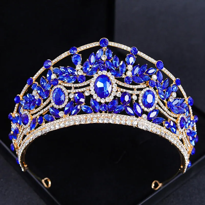 Stunning Crystal Tiara Hair Pageant Accessories