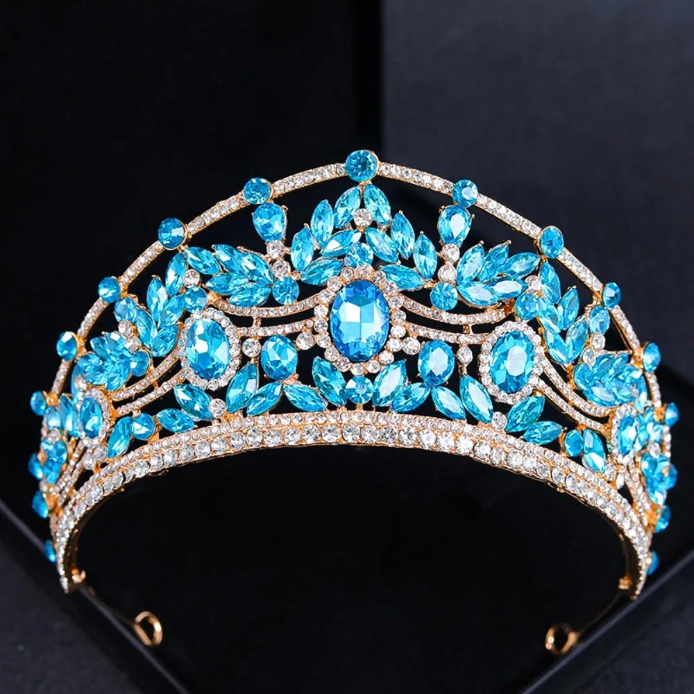Stunning Crystal Tiara Hair Pageant Accessories