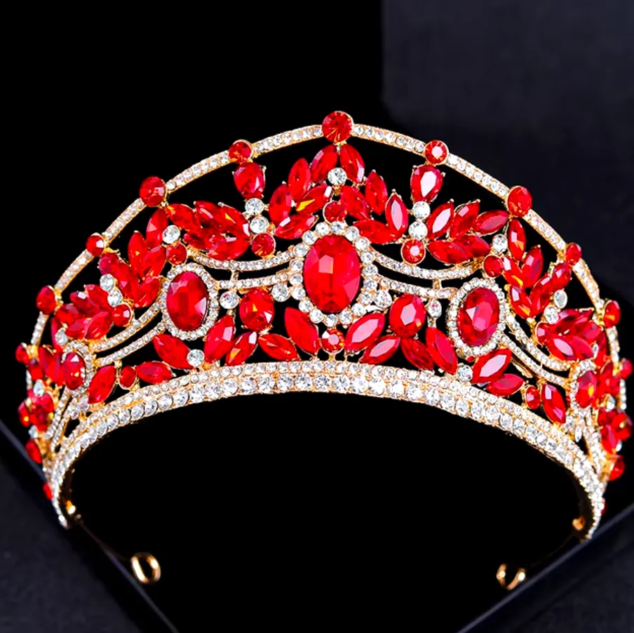 Stunning Crystal Tiara Hair Pageant Accessories