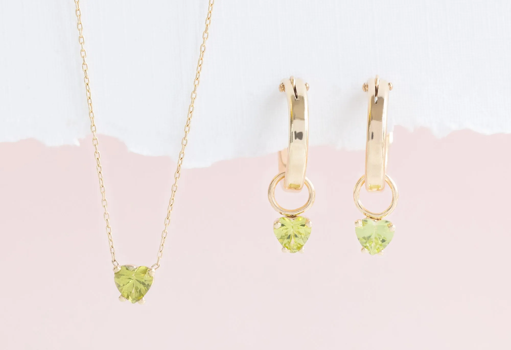 Sweetheart Peridot Necklace