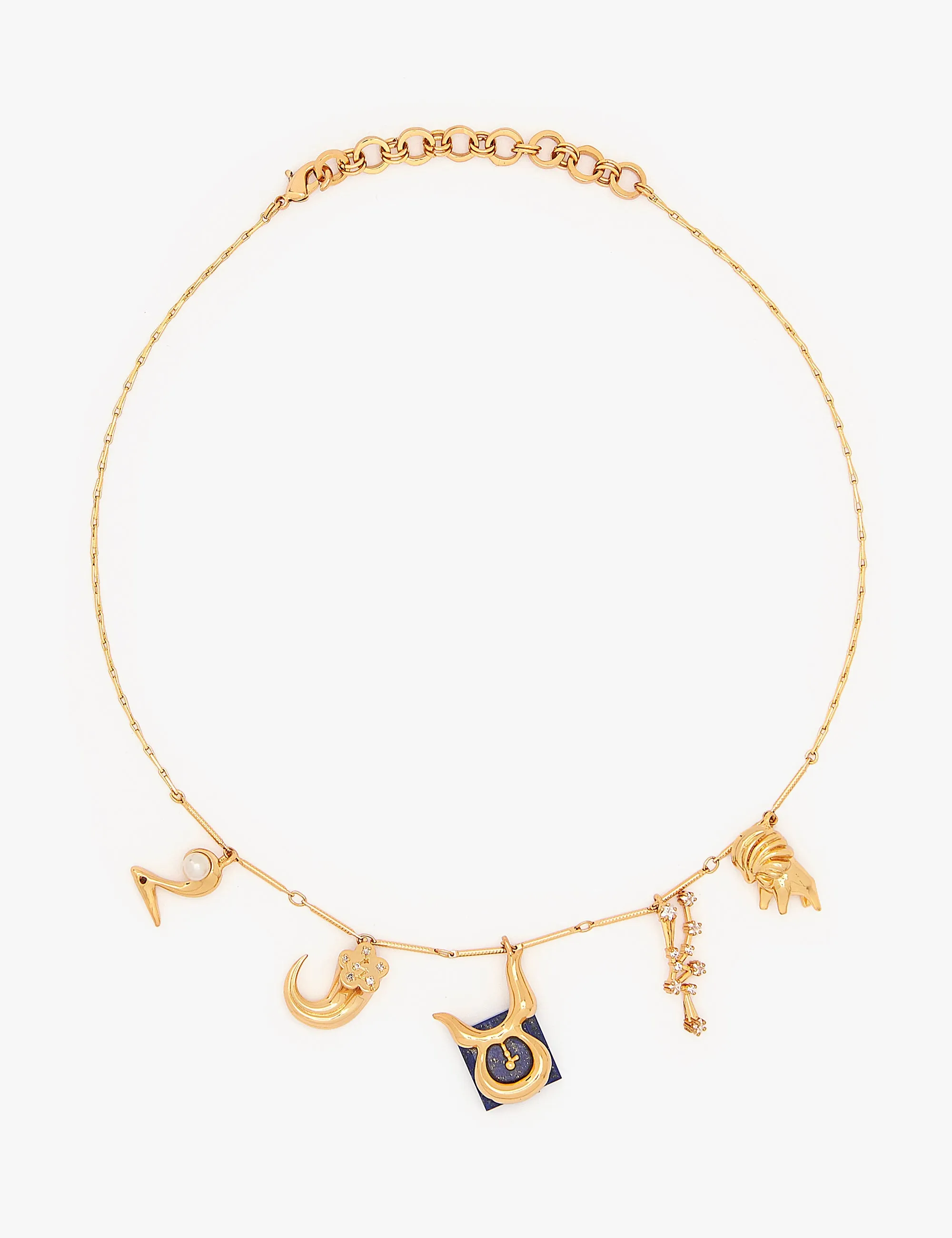 Taurus Charm Necklace