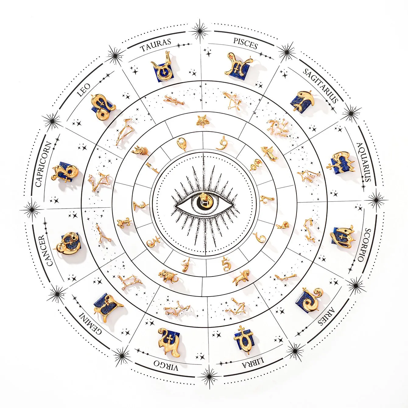 Taurus Charm Necklace