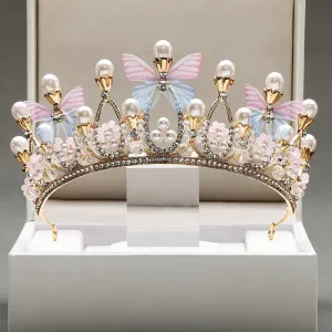 The Pearl Butterfly Tiara