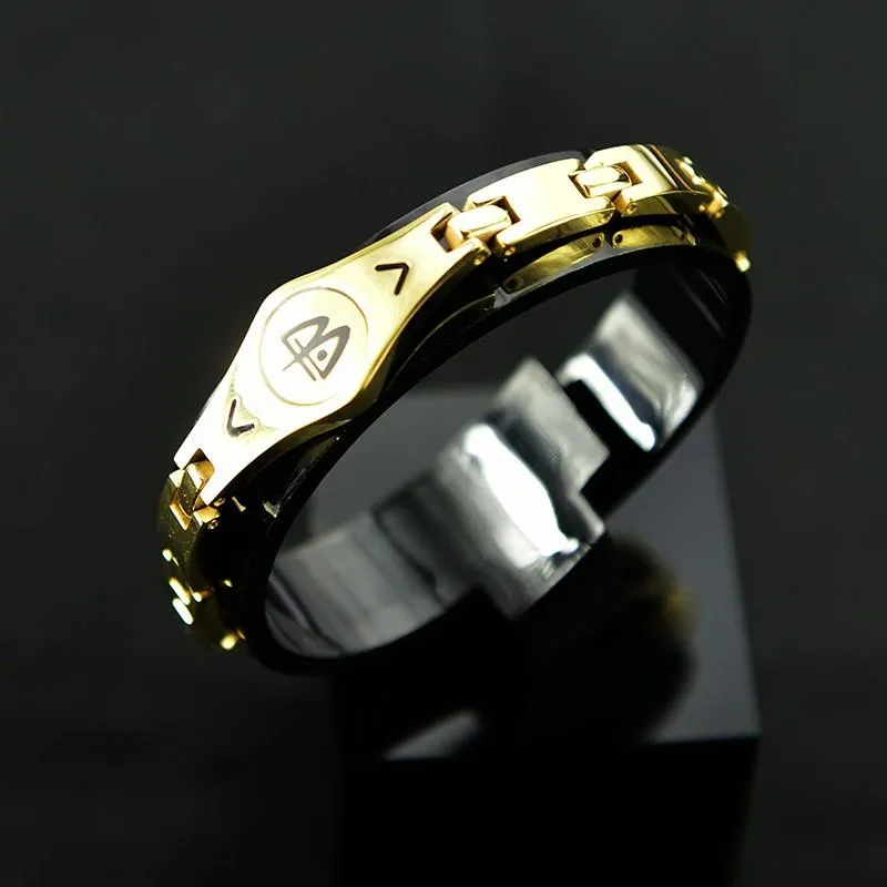 Titanium Bracelet - Bright Gold