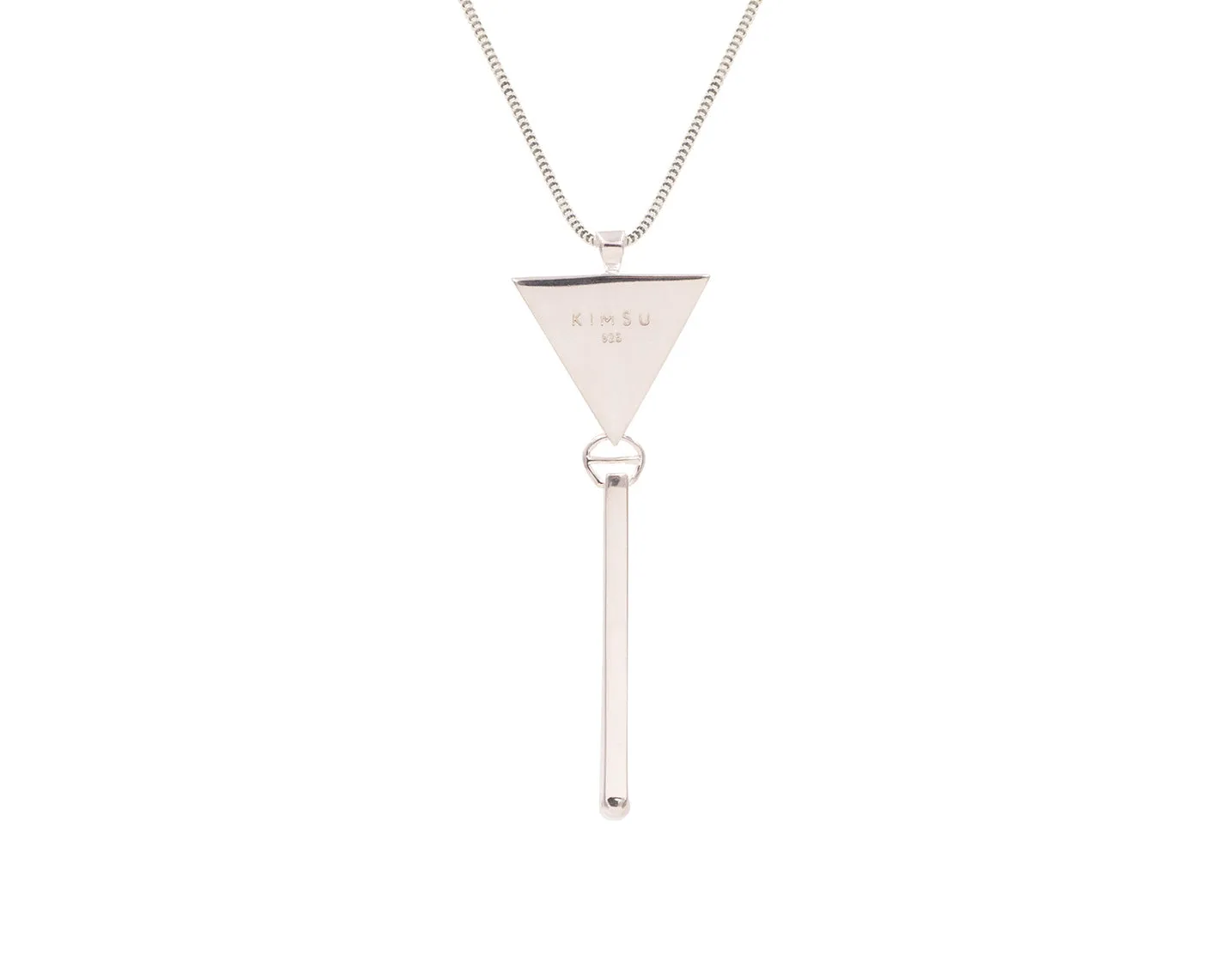 Triangolo Pendant Silver