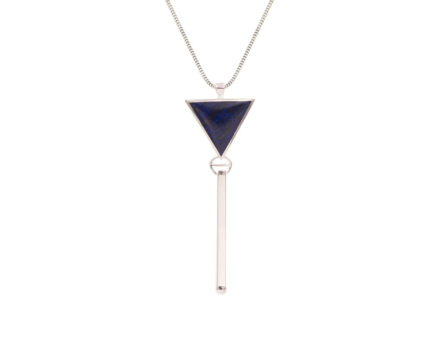 Triangolo Pendant Silver