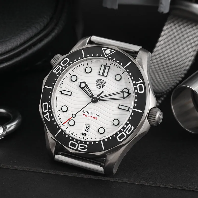 UK Warehouse- Watchdives WD007 Titanium NTTD Dive Watch