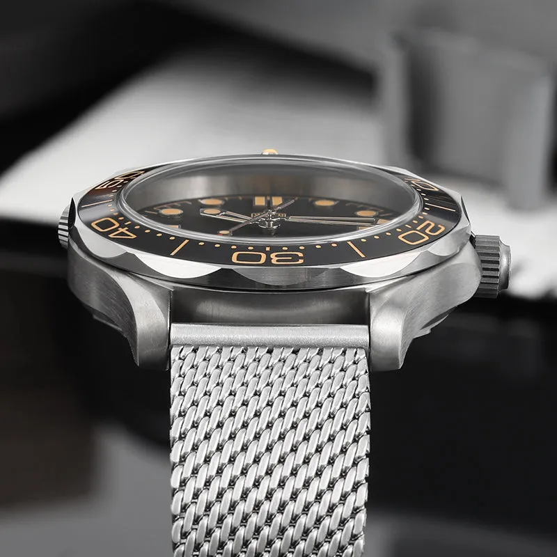 UK Warehouse- Watchdives WD007 Titanium NTTD Dive Watch