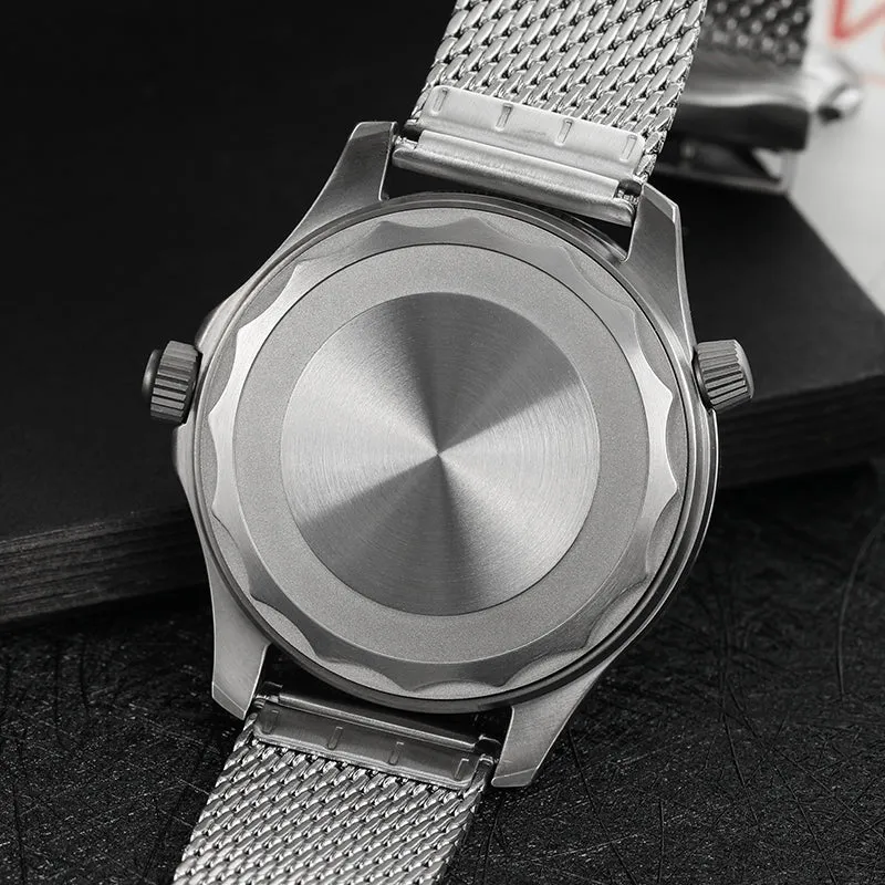 UK Warehouse- Watchdives WD007 Titanium NTTD Dive Watch