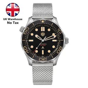 UK Warehouse- Watchdives WD007 Titanium NTTD Dive Watch