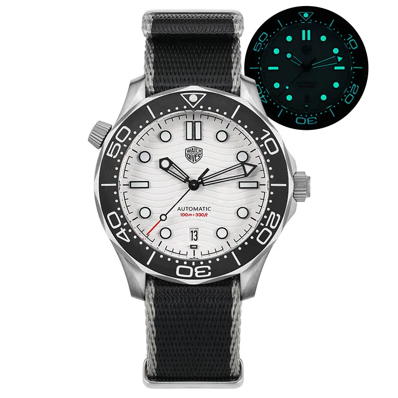 UK Warehouse- Watchdives WD007 Titanium NTTD Dive Watch