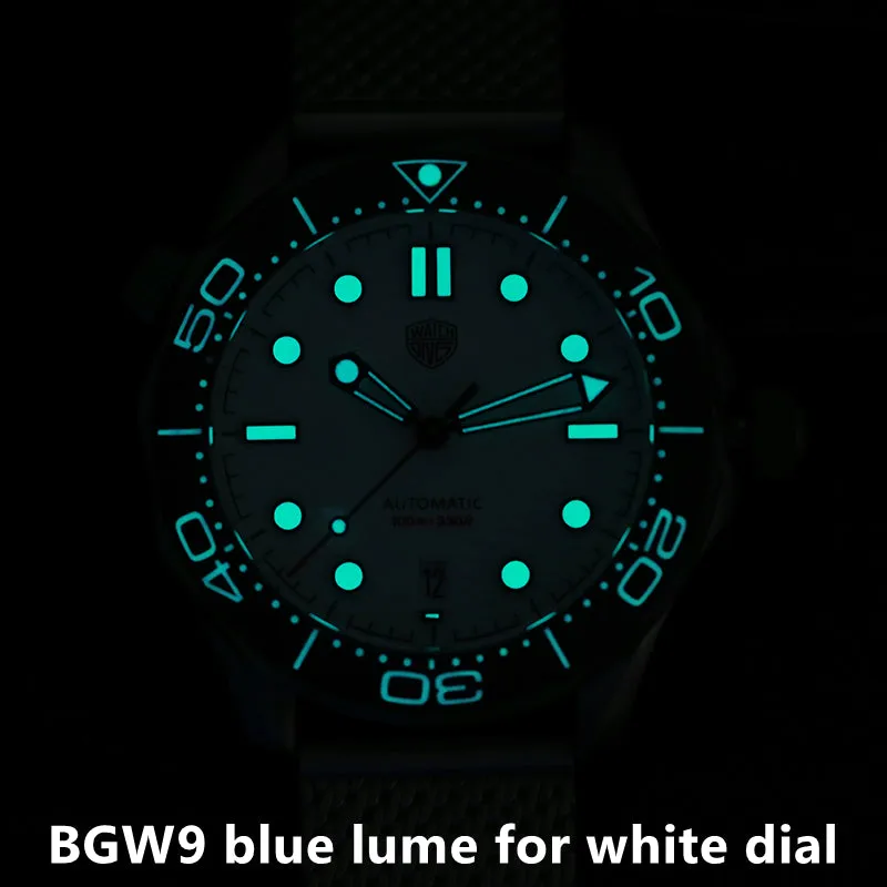UK Warehouse- Watchdives WD007 Titanium NTTD Dive Watch