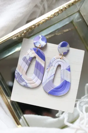 Watercolour Polymer Clay Earrings Vol 4