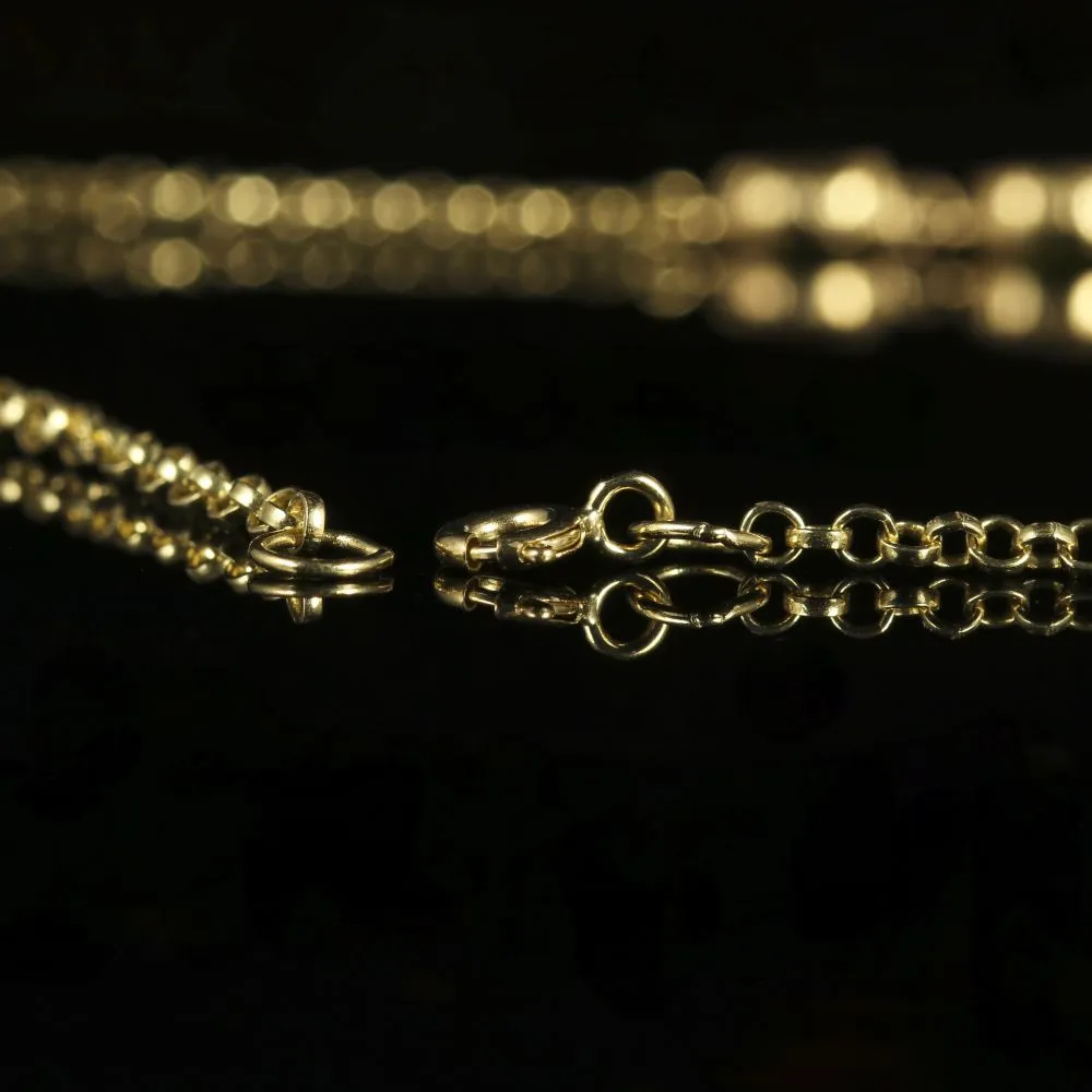 Wonderful 9Ct Gold Peridot Necklace